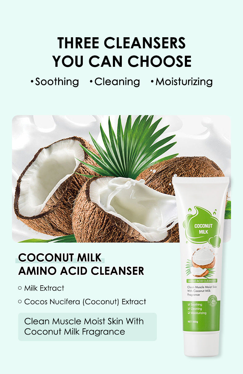 Coconut Milk Amino Acid Cleanser