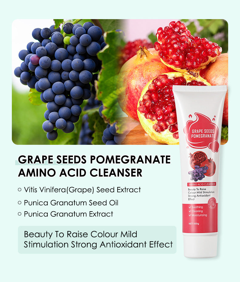 Grape Seeds Pomegranate Amino Acid Cleanser